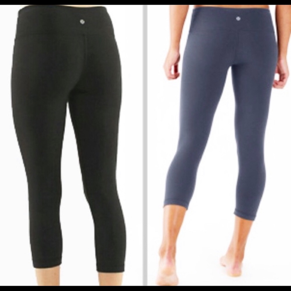 LULULEMON WUNDER UNDER REVERSIBLE LEGGINGS